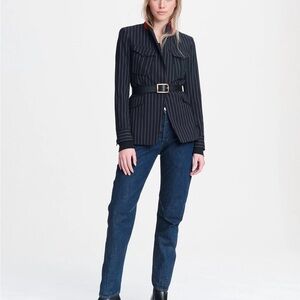 Rag & Bone Owen Wool Blazer
Navy Pinstripe Women’s Size 4
Like New